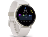 Смарт часовници Garmin Vivoactive 5 Cream Gold безел с Ivory корпус и силиконова каишка