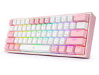 Клавиатури Redragon Fizz Pro K616, бяло/розово