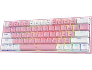 Клавиатури Redragon Fizz Pro K616, бяло/розово