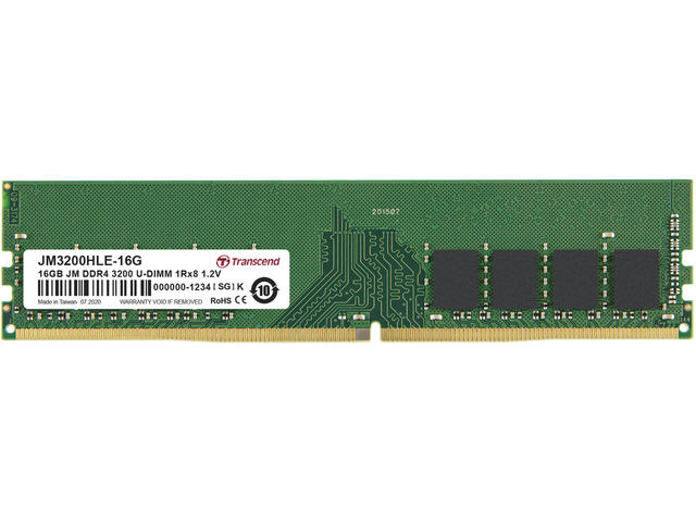 Оперативна памет 16GB DDR4 3200MTs Transcend U-DIMM