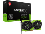 Видео карти MSI GeForce RTX 4060 GAMING X NV Edition 8G