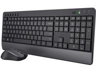 Клавиатури TRUST Trezo Wireless Deskset Eco US