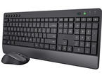 Клавиатури TRUST Trezo Wireless Deskset Eco US