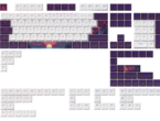 Капачки за клавиатури Dark Project - Sunrise PBT - ANSI & ISO