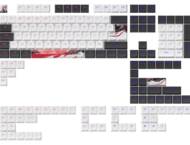 Капачки за клавиатури Dark Project - Kyoto PBT - ANSI & ISO