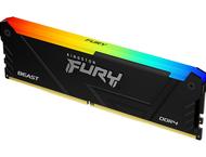 Оперативна памет 32GB DDR4 3200MT/s Kingston FURY BEAST Black RGB