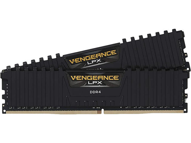 Оперативна памет 32GB (2x16GB) DDR4 3600MT/s Corsair Vengeance LPX Black