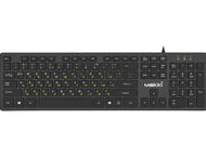 Клавиатури Makki KB-C14-BL Black, с BG кирилизация
