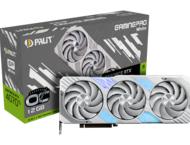 Видео карти Palit GeForce RTX 4070 Ti GamingPro OC White 12GB