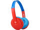 Слушалки Maxell KIDS HP-BT350, в червено-синьо