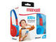 Слушалки Maxell KIDS HP-BT350, в червено-синьо