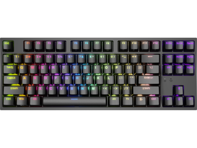 Клавиатури Genesis Thor 404 TKL Black, US Layout Yellow Switch