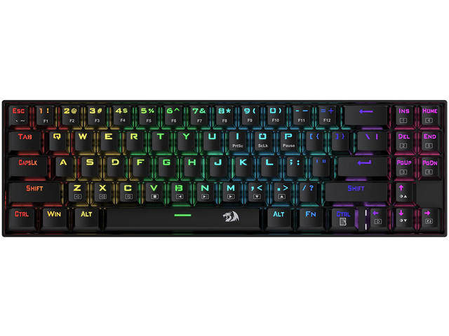 Клавиатури Redragon Deimos RGB Black Keyboard Blue Switch
