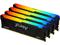 Оперативна памет 64GB (4x16GB) DDR4 3200MT/s Kingston FURY BEAST Black RGB