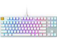 Клавиатури Glorious GMMK TKL White Ice Edition - Gateron-Brown, US-Layout