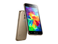 Смартфони Samsung Galaxy S5 mini (SM-G800F) 16GB, златист цвят