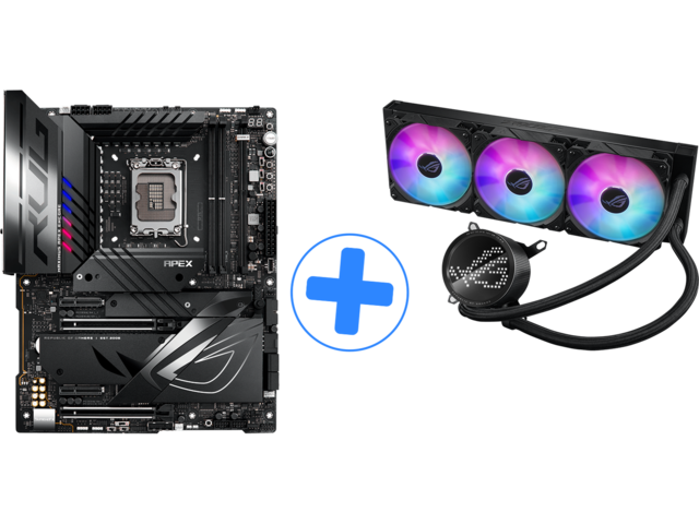 Дънни платки ASUS ROG MAXIMUS Z790 DARK HERO + ASUS ROG RYUO III 360 ARGB