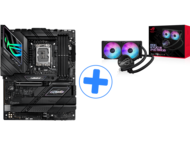 Дънни платки ASUS ROG STRIX Z790-F GAMING WIFI II + ASUS ROG RYUO III 240 ARGB