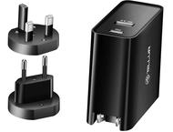 Зарядни устройства Tellur Dual-Port PD стенно зарядно