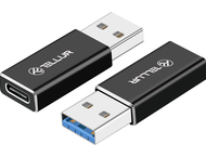 Кабели и Адаптери Tellur адаптер, USB-A - USB-C