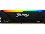 Оперативна памет 16GB DDR4 3200MT/s Kingston FURY BEAST Black RGB