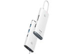 USB Хъб Baseus Lite Series USB Type C, бял
