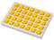 Суичове за клавиатури Keychron Gateron Cap Golden Yellow Switch Set 35 броя