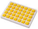 Суичове за клавиатури Keychron Gateron Cap Golden Yellow Switch Set 35 броя