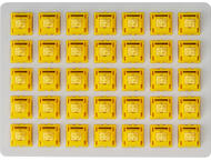 Суичове за клавиатури Keychron Gateron Cap Golden Yellow Switch Set 35 броя