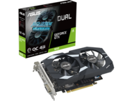 Видео карти ASUS Dual GeForce GTX 1650 OC EVO Edition 4GB