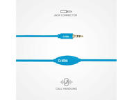 Слушалки SBS MIX 10, Cyan