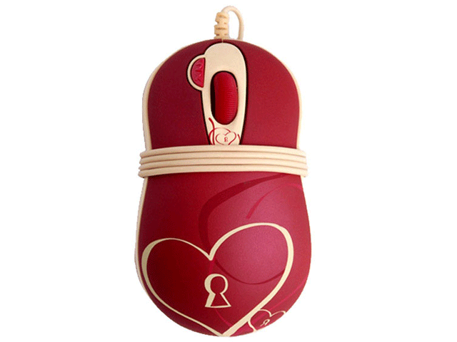 Мишки Оптична мини мишка GCube Heart & Soul