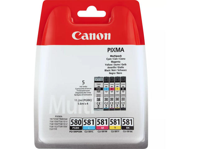 Консумативи Canon PGI-580/ CLI-581