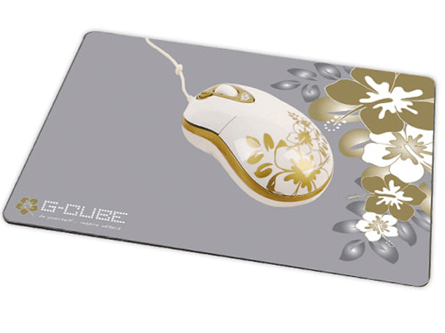 Мишки Мини G-лазерна мишка + пад Golden Sunrise