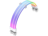 Кабели за компоненти 1stPlayer Extension Modding Cable PCIe 6+2PIN Addressable RGB White