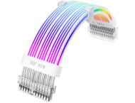 Кабели за компоненти 1stPlayer Extension Modding Cable M/B 24PIN Addressable RGB White