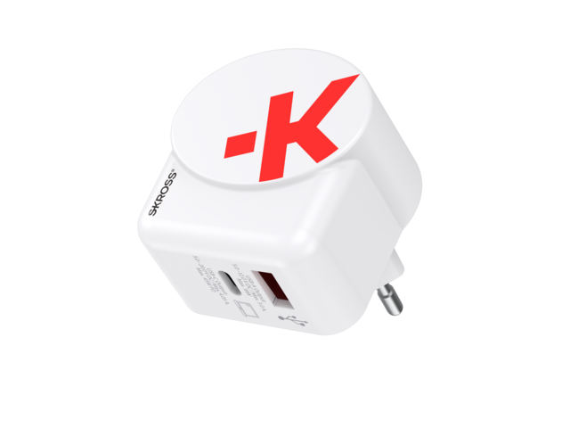 Зарядни устройства SKROSS Euro USB Charger AC45PD, USB-A, USB-C