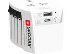 Зарядни устройства SKROSS PRO MUV USB-A, USB-C, 1.302962, World, бял