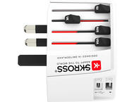 Зарядни устройства SKROSS PRO MUV USB-A, USB-C, 1.302962, World, бял