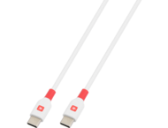 Кабели и Адаптери Skross, USB-C - USB-C 2.0 мъжко, 2.0 м, бял