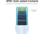 Кабели и Адаптери Vention кабел LAN UTP Cat5e Patch Cable - 10M Blue