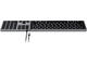 Клавиатури Satechi Slim W3 Wired Backlit Keyboard, US - Space Grey