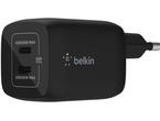 Зарядни устройства Belkin 65W PD PPS Dual USB-C GaN Charger Universal - Black