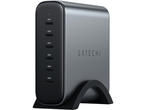 Зарядни устройства Satechi 200W USB-C 6-Port GaN Charger, Grey