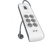 Разклонители Belkin 2 -4 Amp USB Charging 6-outlet Surge Protection Strip - 2M