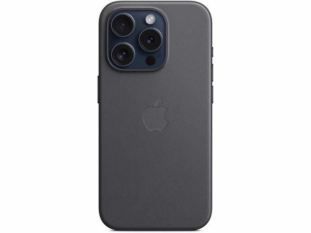 Калъфи Apple iPhone 15 Pro FineWoven Case with MagSafe - Black
