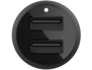 Зарядни устройства Belkin BOOST CHARGE Car Charger Dual USB-A 24W + USB-A to USB-C Cable - Black