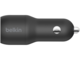 Зарядни устройства Belkin BOOST CHARGE Car Charger Dual USB-A 24W + USB-A to USB-C Cable - Black