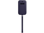 Калъфи Apple iPhone 12/12 Pro Leather Sleeve with MagSafe - Deep Violet (Seasonal Spring2021)