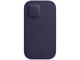 Калъфи Apple iPhone 12/12 Pro Leather Sleeve with MagSafe - Deep Violet (Seasonal Spring2021)